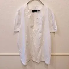 ラファエラ レディース 刺繍カットソー 半袖 XS カジュアル エレガント 夏服のサムネイル