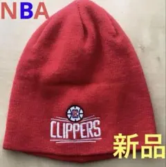 D130新品バスケNBAビーニー帽LA Clippersロサンゼルスクリッバーズのサムネイル