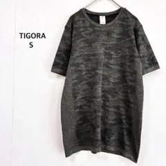 ティゴラ◉半袖Ｔシャツ スポーツウエア トップス カーキ 迷彩柄 メンズ 速乾のサムネイル