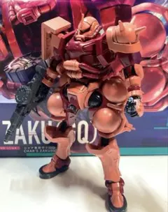 【組立＆塗装済ジャンク品】 HG 1/144 シャア専用ザク(GQ)のサムネイル