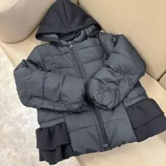 べべ　BeBe ダウンジャケット　140 ブラック