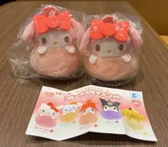 サンリオキャラクターズ フルーツ大福マスコット　マイメロ