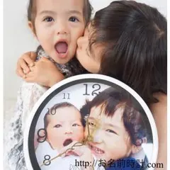 激安/オーダーメイド/時計/ウエルカムボード/ベビー/お子様/記念日/誕生日に