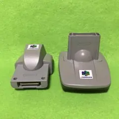 任天堂　N64 64GBパック、振動パック　セット　訳あり