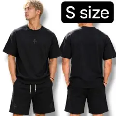 【新品未使用】シャツ　ハーフパンツ　上下セット　セットアップ　②
