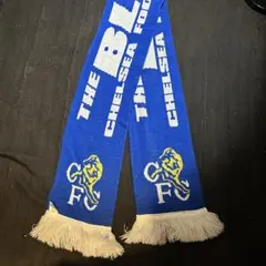 サッカーマフラー チェルシーFC ブルーズ UK製