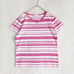 マリークレール ボーダーTシャツ ラメ入 おしゃれのサムネイル