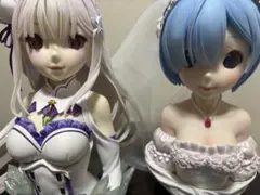 Re:ゼロから始める異世界生活 エミリア レム フィギュアセット