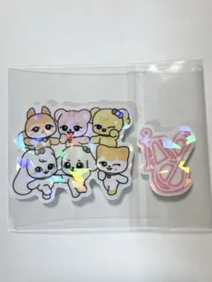 IVE アイヴ minive ホログラム ステッカー