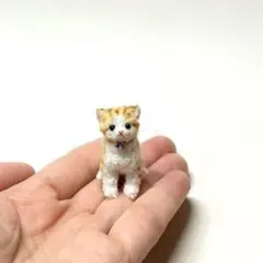inoko モールアート ミニチュア　猫　モールベア