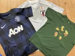 サッカーTシャツ等３枚セット
