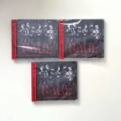 シクフォニ 2ndシングル「RAGE」初回生産限定盤3枚