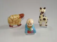 ベビートイのフェーブ　フェーヴ　フランス　陶器　ミニチュア