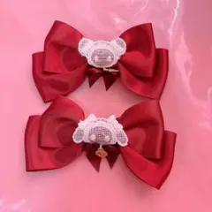 BABY うさくみゃリボンクリップ