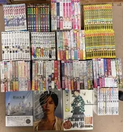 魔男のイチ 1-8巻 カグラバチ 1-11巻 セット プロモ カード 2枚付