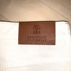 2026年最新】BRUNELLO CUCINELLI デニムカラー：ホワイト メンズ