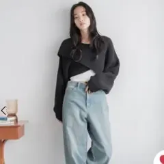 【美品】LOWRYSFARM メニーウェイカシュクールLS