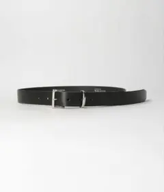 新品　＜LOEFF（ロエフ）＞　レザーベルト　黒