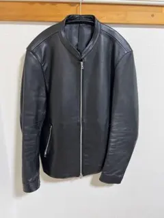 セオリー theory レザージャケット シングルライダース シープ