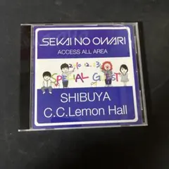 SEKAI NO OWARI DVD SHIBUYA C.C.LemonHall