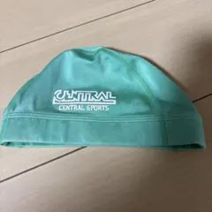 CENTRAL SPORTS 水泳帽 緑色