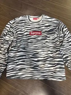 Supreme ゼブラ柄 ボックスロゴ スウェットのサムネイル