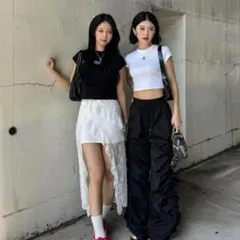 【新品】TRIFLE アシンメトリーレースキャミワンピース白 emmy M