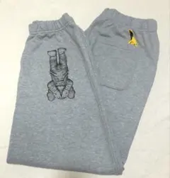 り*ん様 ユニクロUNIQLOカウズKAWSグレースウェットボトムスLルームウェ