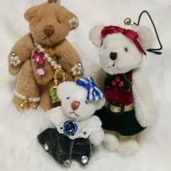 くま　ヴィンテージ　レトロ　平成　テディベア　ミニチュア　ぬいぐるみ