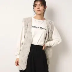 フェイクファーベスト ベスト