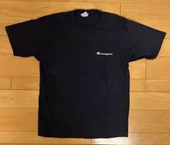 Champion Tシャツ ネイビー Mサイズ　古着