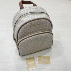 極美品　MICHAEL KORS 白 マイケルコース バックパック ミニリュック