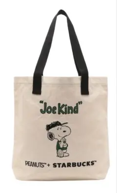 スターバックス×SNOOPY PEANUTSトートバッグ　スヌーピー　限定品