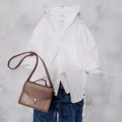 マディソンブルー J.BRADLEY SHIRT 白 ホワイト 白 コットンのサムネイル