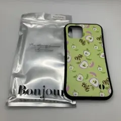 iPhoneケース バンパー ケース iPhone12Pro Max リンゴ柄