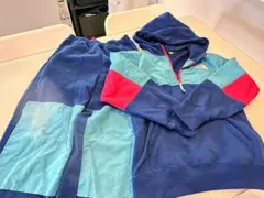 THE NORTHFACE ALTスウェット 上下 140 青/水色
