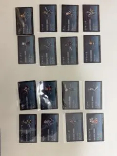 FF レゾナンス ステータス画面風キャラカード 비매품 16種コンプリートセット