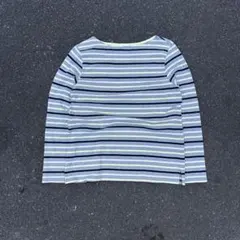 y2k 00s archive 短丈ボーダーロンT長袖カットソー c-boy M