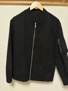 SHIPS ブラック MA-1 ジャケット M