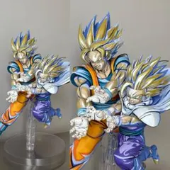ドラゴンボール希少スタチュー1/4サイズ孫悟空&孫悟飯親子かめはめは