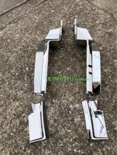 最新 国内発送 17プロフィア メッキバンパーエンドカバー左右4点 交換