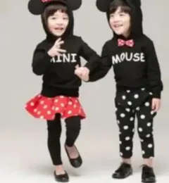 可愛いミッキー　ミニーセットアップ