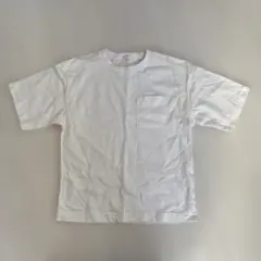 グローバルワーク ポケット付き Tシャツ ホワイト 130のサムネイル