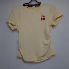 チェリー刺繍半袖TシャツSのサムネイル