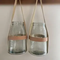 Jars & Co. Mason Jar 革バンド付きのサムネイル