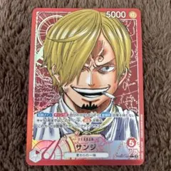 サンジL（パラレル） PRB01-001ワンピースカード - メルカリ