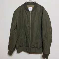 【S】KOE コエ MA-1 ミリタリー キルティング ジャケット