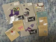 BANED 刺繍ワッペン８枚セット