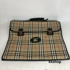 Burberry バーバリー ノバチェック ガーメントバッグ レディースのサムネイル