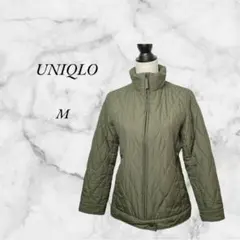 カーキ キルティングジャケット